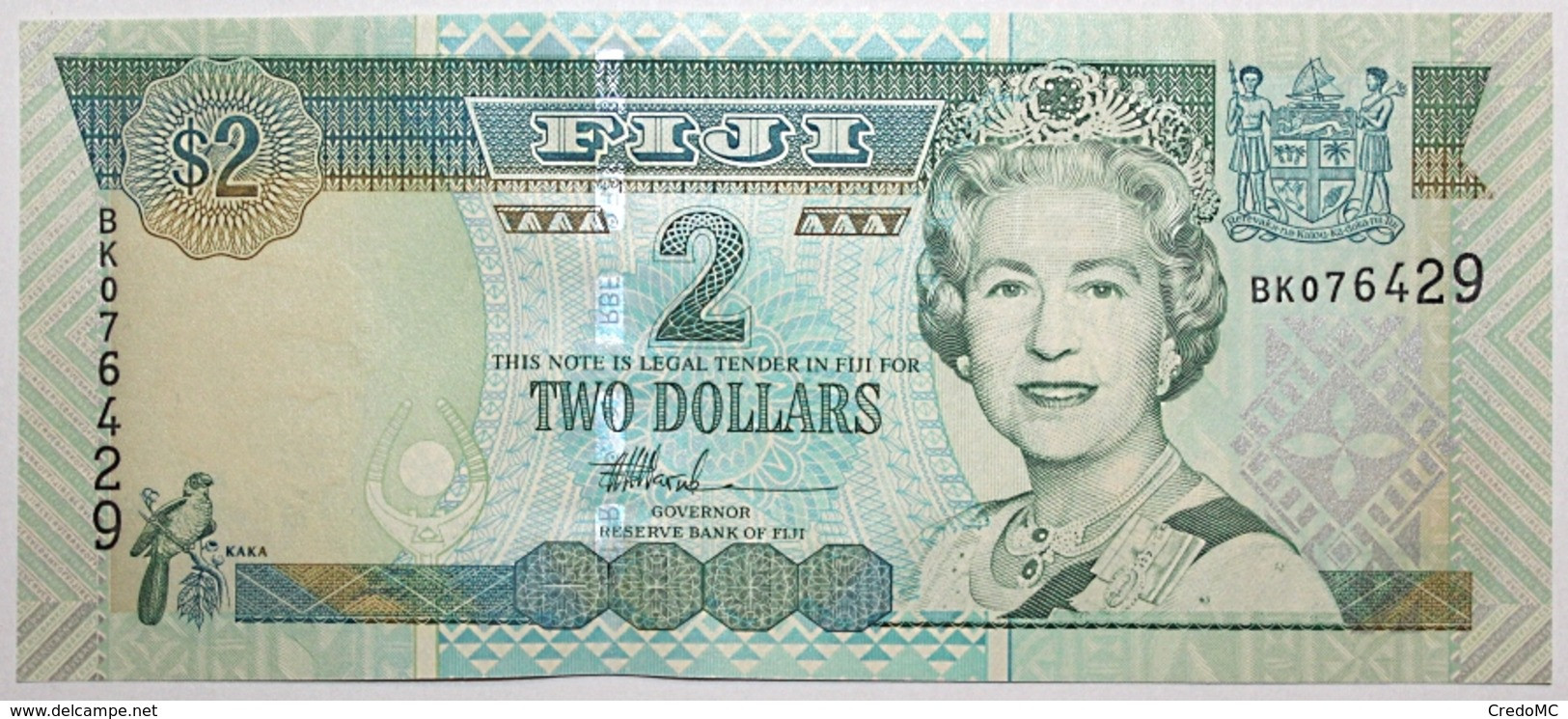 Fidji - 2 Dollars - 2002 - PICK 104a - NEUF - Figi