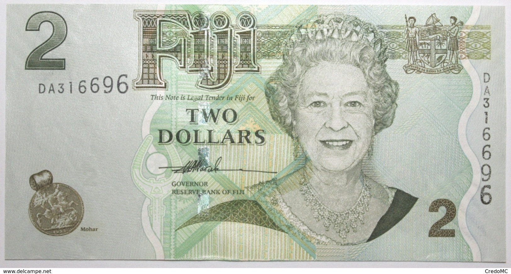 Fidji - 2 Dollars - 2007 - PICK 109a - NEUF - Fiji