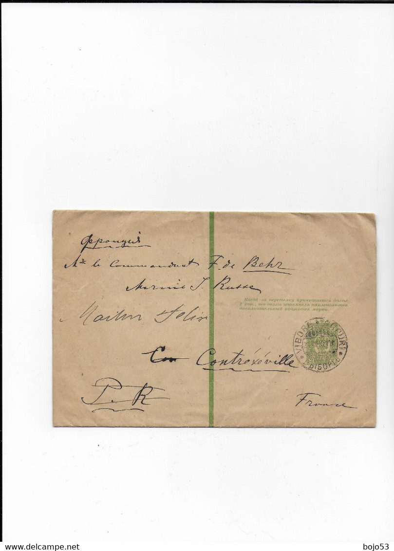 RUSSIE - Lettre Entier Postal De 1897 Pour La FRANCE - Covers & Documents