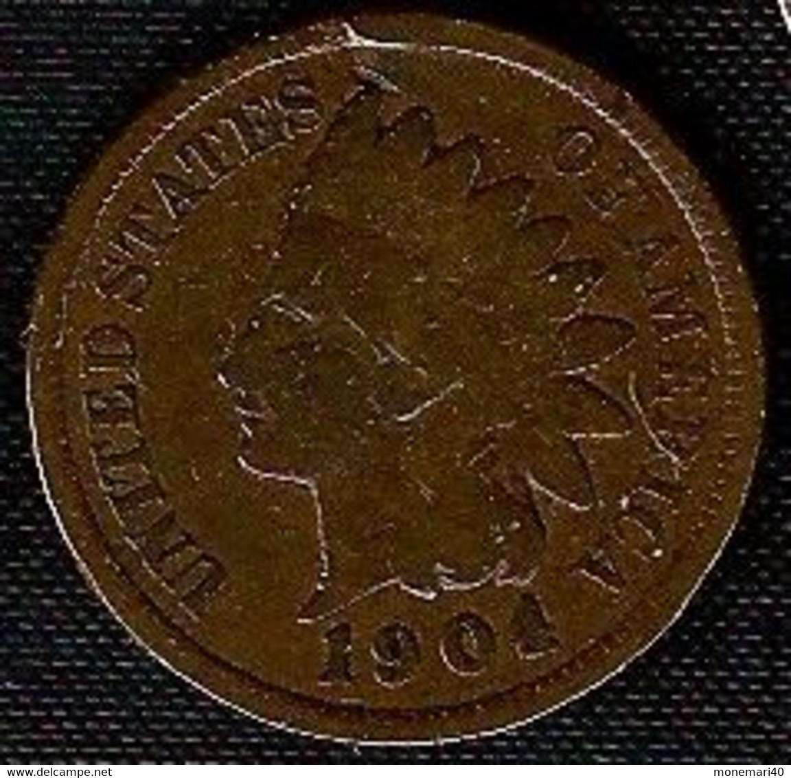 ÉTATS-UNIS 1 CENT - 1904 - 1859-1909: Indian Head