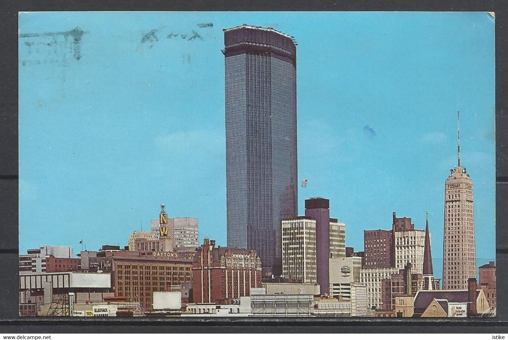 United States, MN,  Minneapolis, The IDS Tower, 1974. - Minneapolis