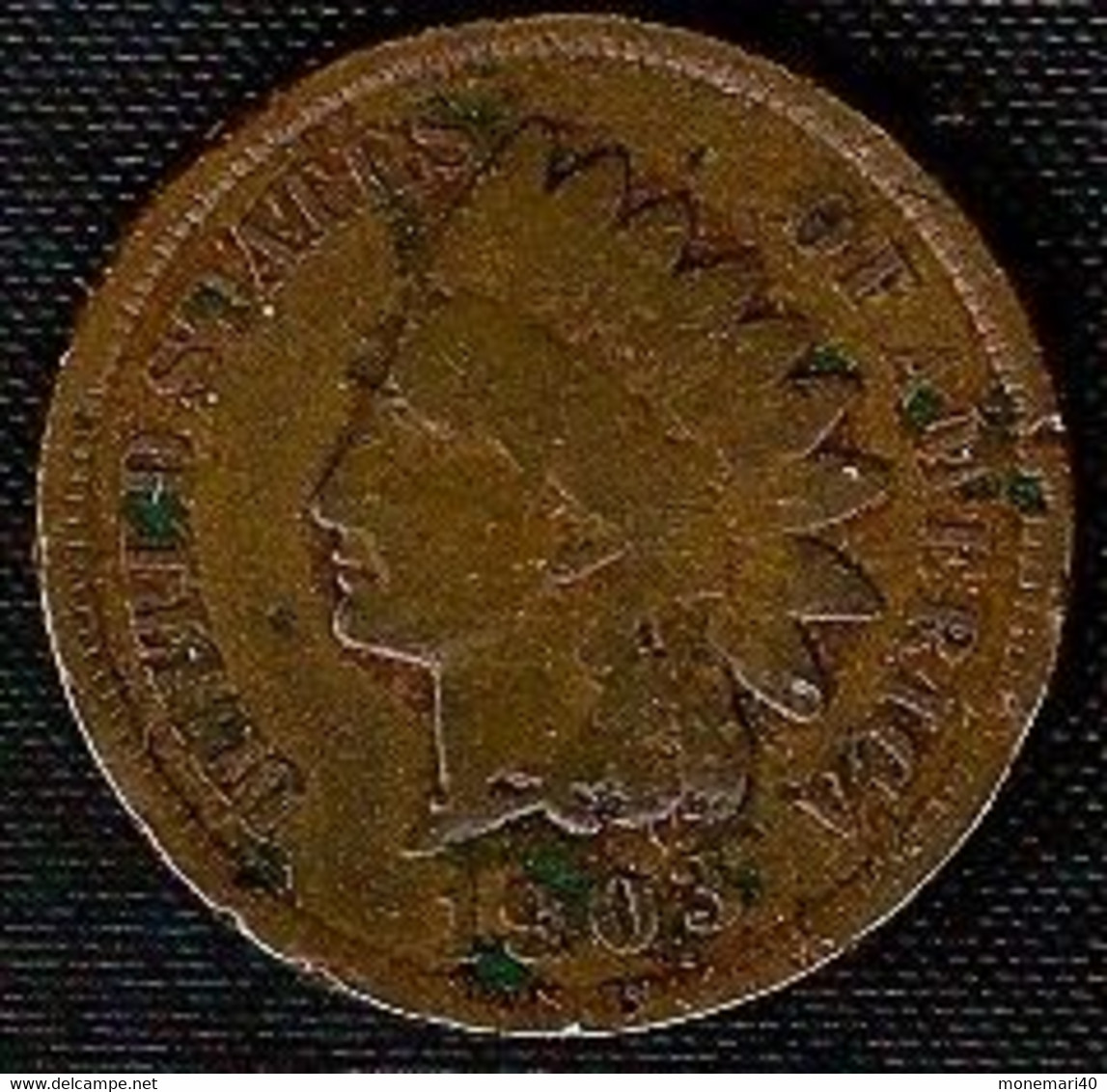 ÉTATS-UNIS 1 CENT - 1903 - 1859-1909: Indian Head