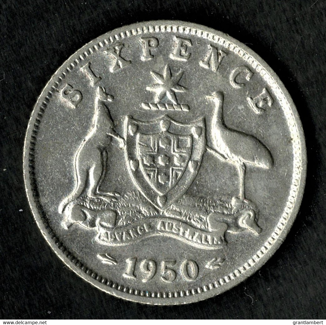 Australia 1950 Sixpence - Sixpence