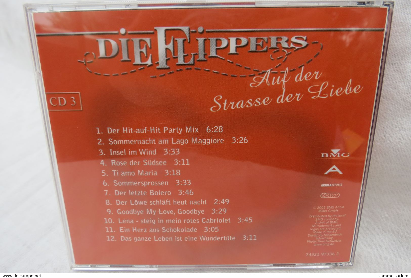 CD "Die Flippers" CD 3 Auf Der Strasse Der Liebe - Autres - Musique Allemande