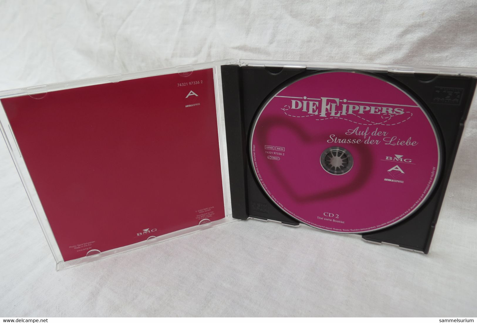 CD "Die Flippers" CD 2 Auf Der Strasse Der Liebe - Andere - Duitstalig