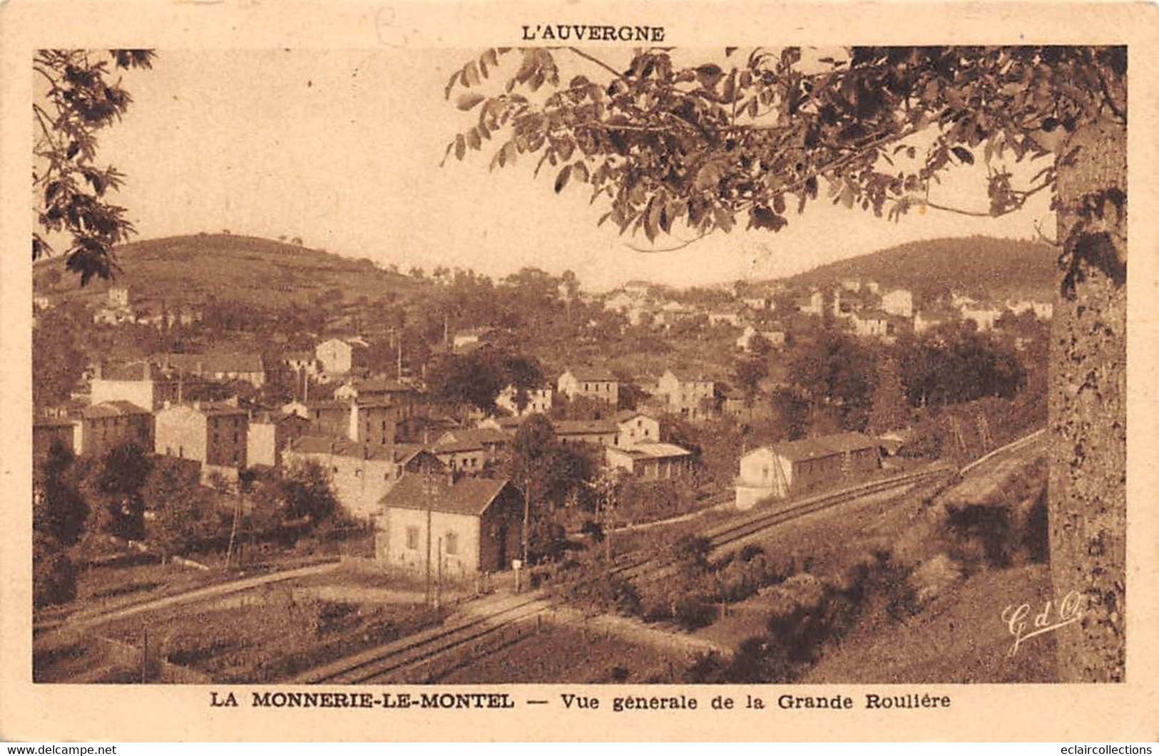 La Monnerie Le Montel       63       Vue Générale De La Grande Roulière      (voir Scan) - Autres & Non Classés