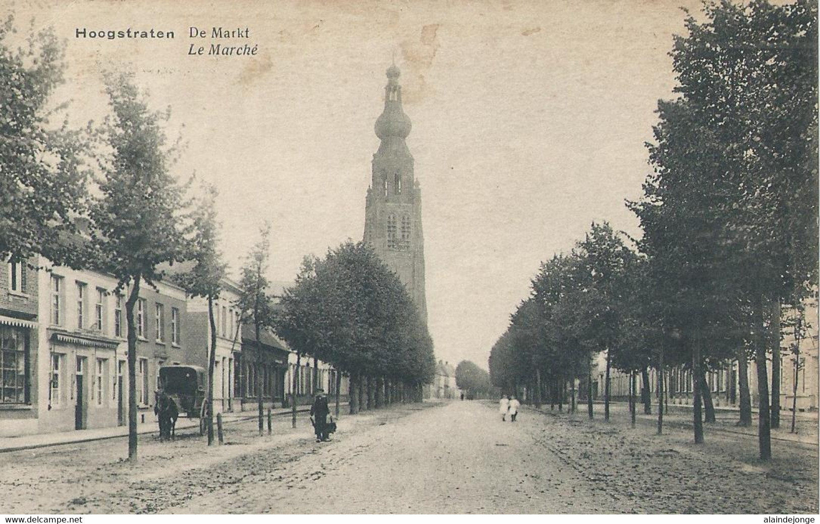 Hoogstraten - Hoogstraeten - De Markt - Le Marché - Uitg. Smit, Hoogstraten - 1927 - Hoogstraten