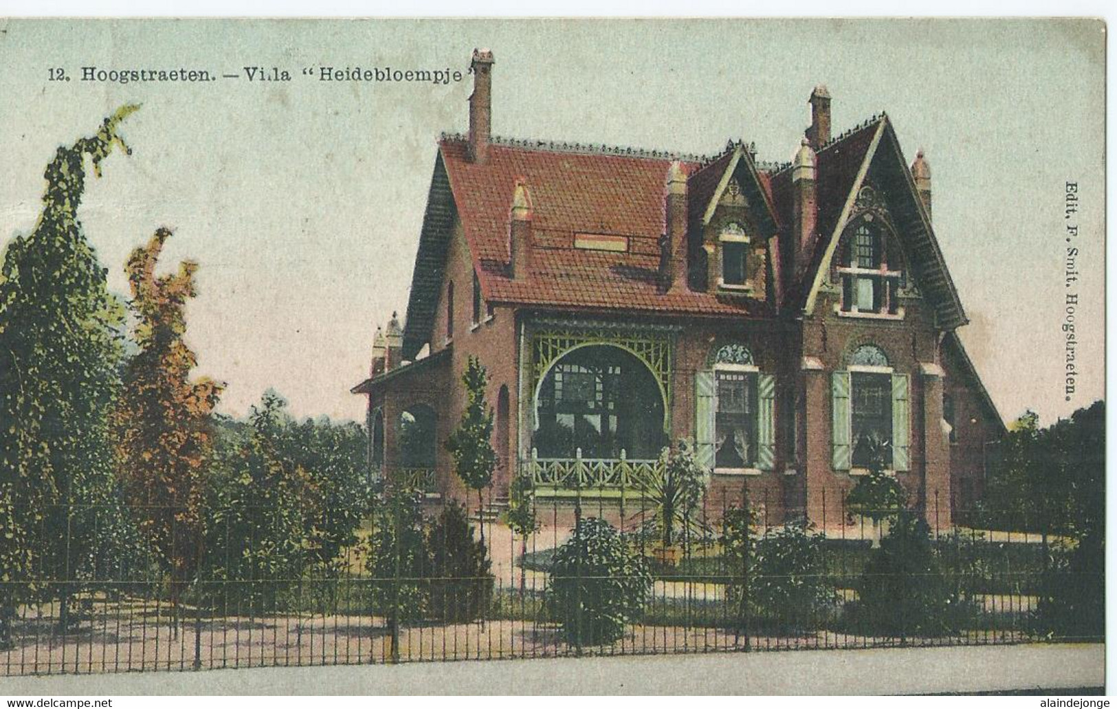 Hoogstraten - Hoogstraeten - Villa "Heidebloempje" - Edit. F. Smit, Hoogstraeten - 1911 - Hoogstraten