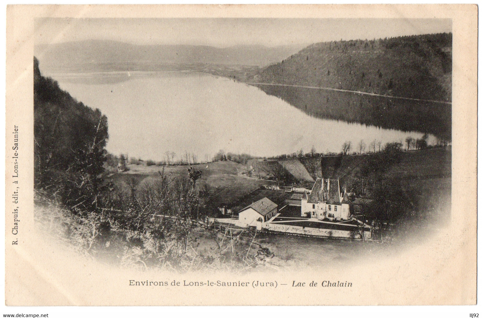 CPA 39 - Environs De LONS LE SAUNIER (Jura) - Lac De Chalain - Dos Simple - Autres & Non Classés