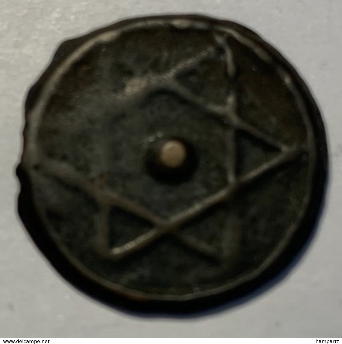 Monnaie - Moulay-Slimane1792-1822 1 Falus Ø21mm 2,80g - Croix De Salomon - - Marocco