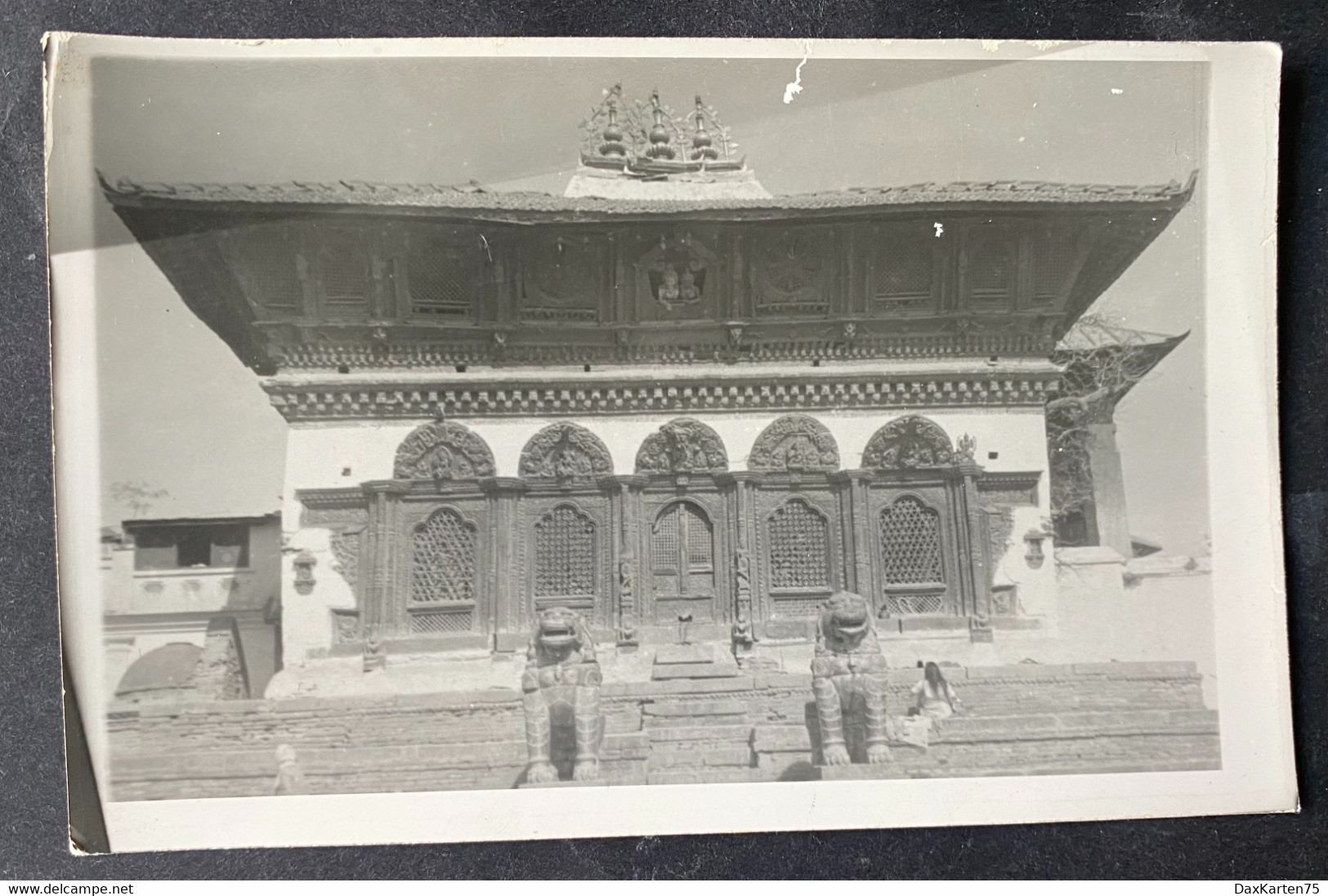 Kathmandu Temple/ Fotokarte - Népal