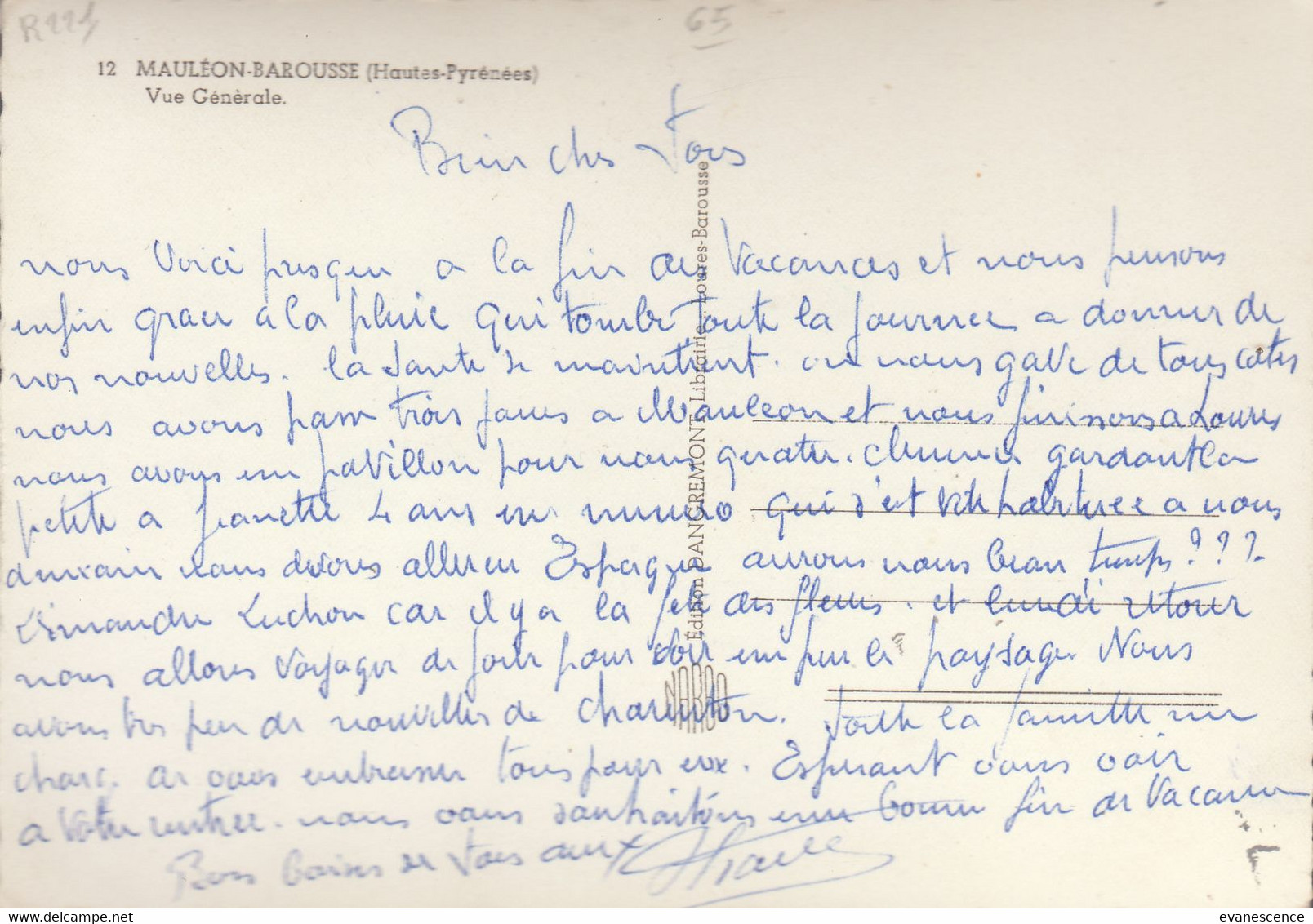 65 : Mauléon Barousse    ///  Ref.  Mai. 21 // N° 15.590 - Mauleon Barousse