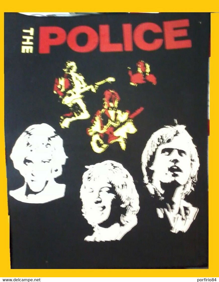 THE POLICE - STING RARA TOPPA IN STOFFA DEGLI ANNI 90 - ORIGINALE - Posters