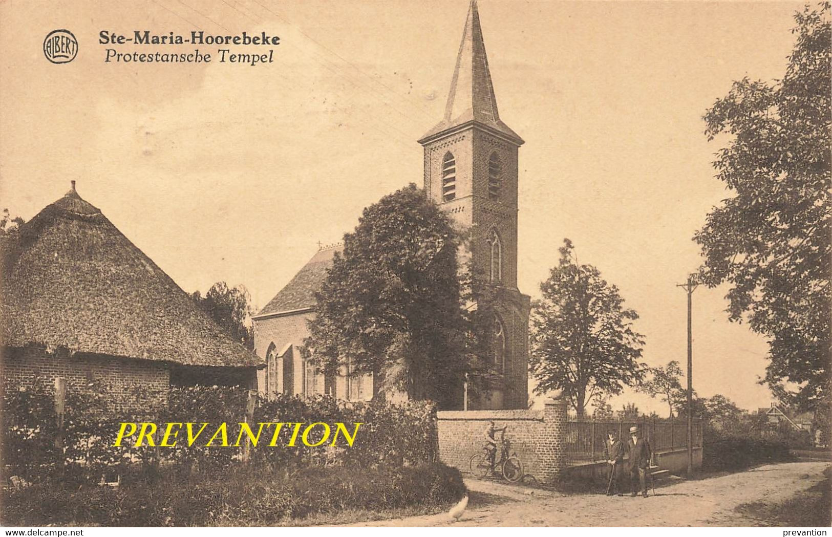 SINT MARIA-HOOREBEKE - Protestansche Tempel - Circulé En 1932 - Horebeke