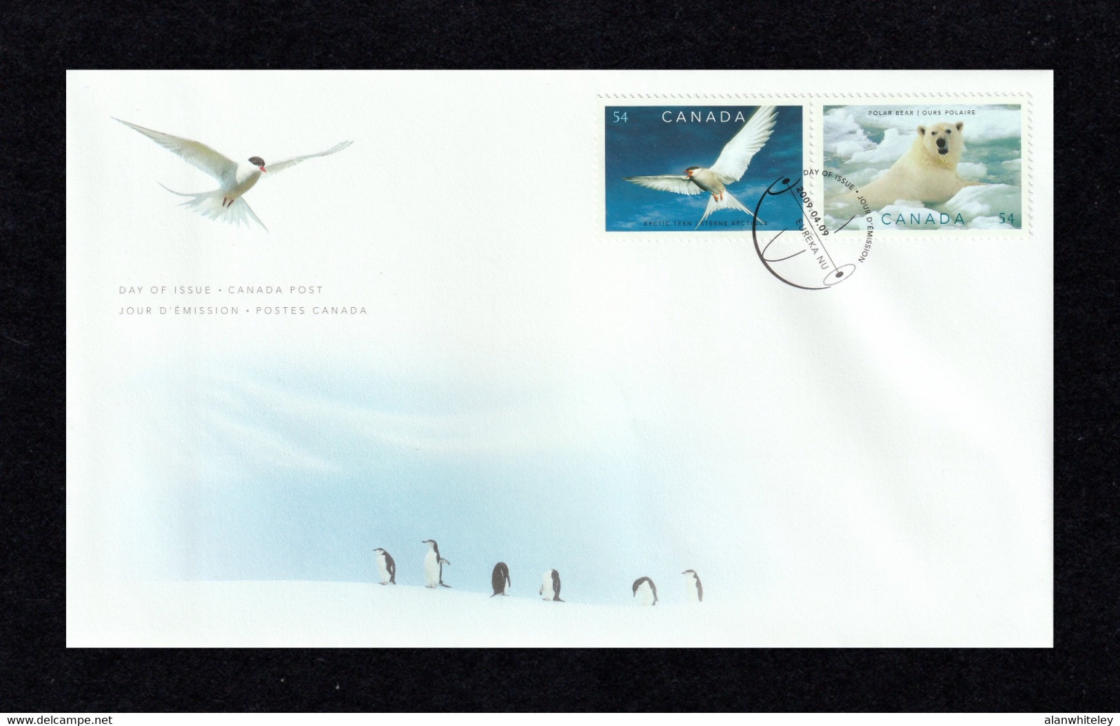 CANADA 2009 Preserving The Polar Regions & Glaciers: First Day Cover CANCELLED - 2001-2010