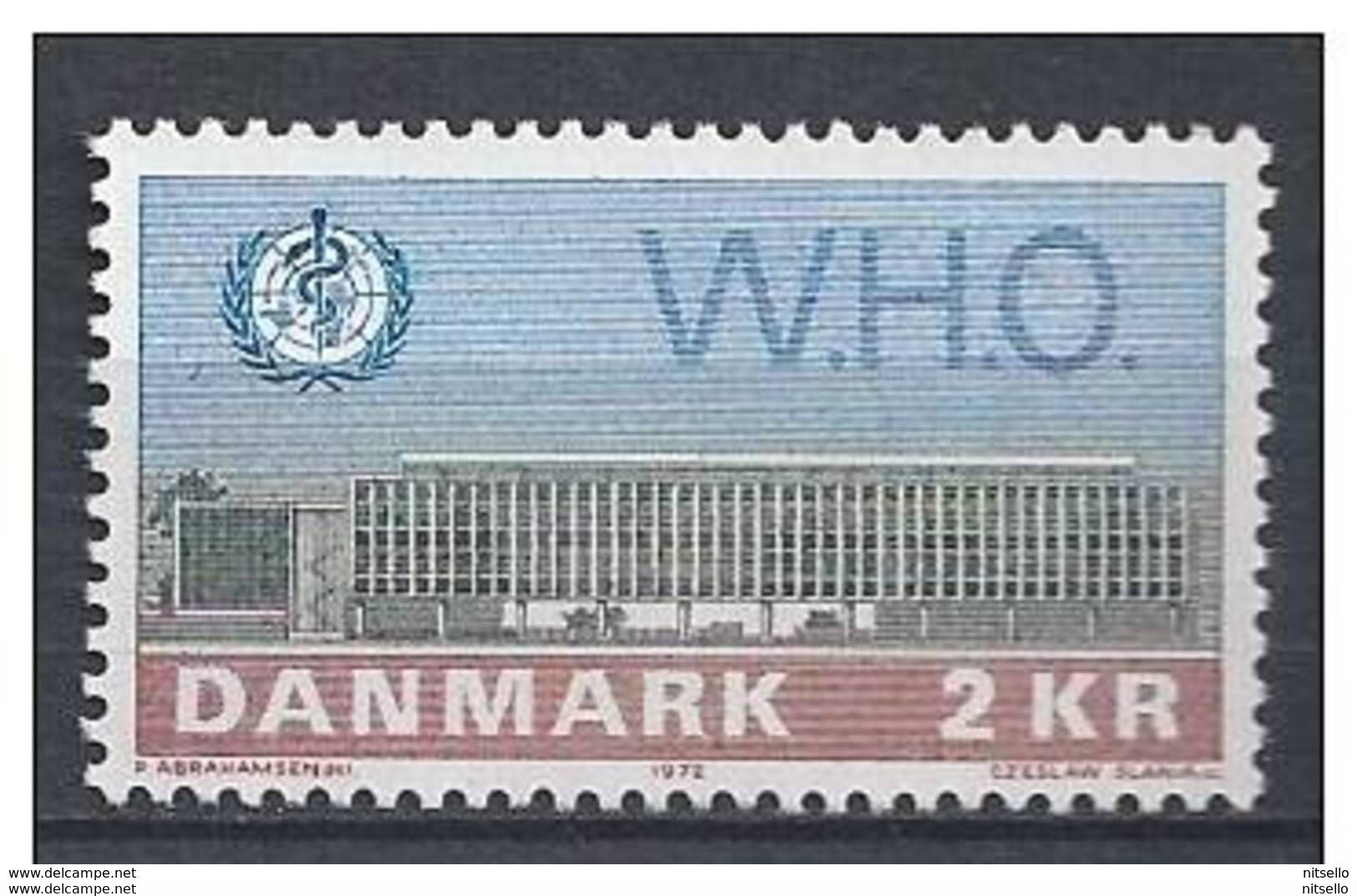 LOTE 2208  ///   DINAMARCA 1972    N° 540 **MNH         LIQUIDATION!!!!!!! - Unused Stamps