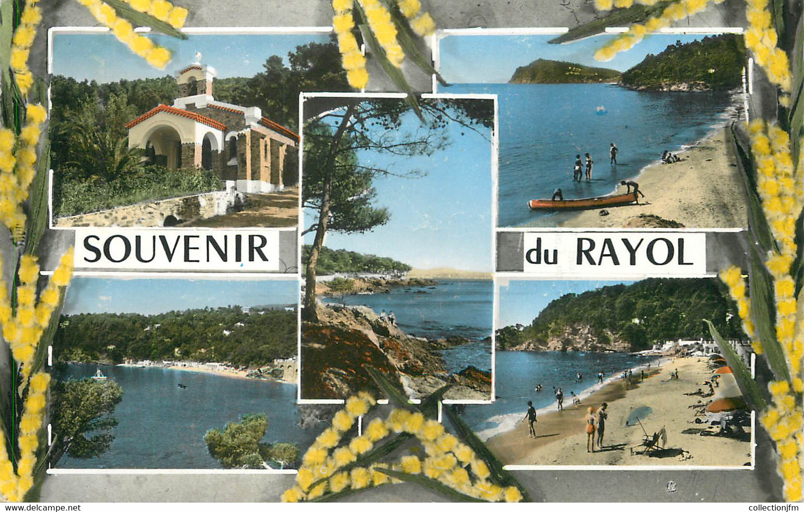/ CPSM FRANCE 83 "Souvenir Du Rayol" - Rayol-Canadel-sur-Mer