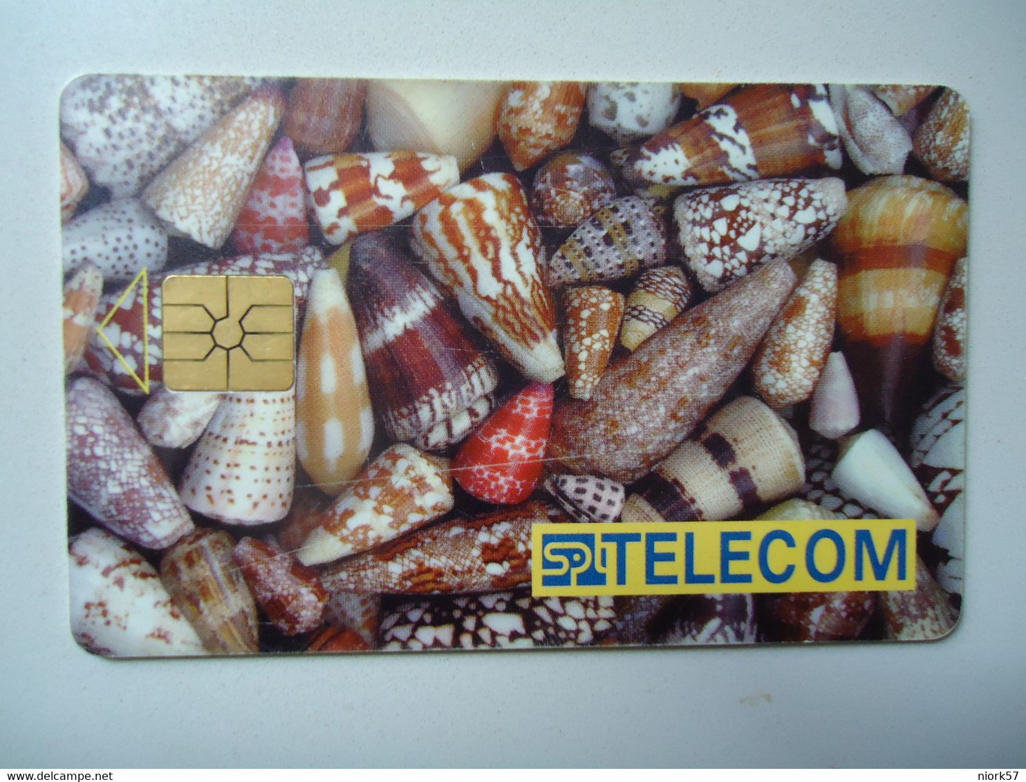 CZECH REPUBLIC USED PHONECARDS FISH FOSSILS  SHELLS - Poissons