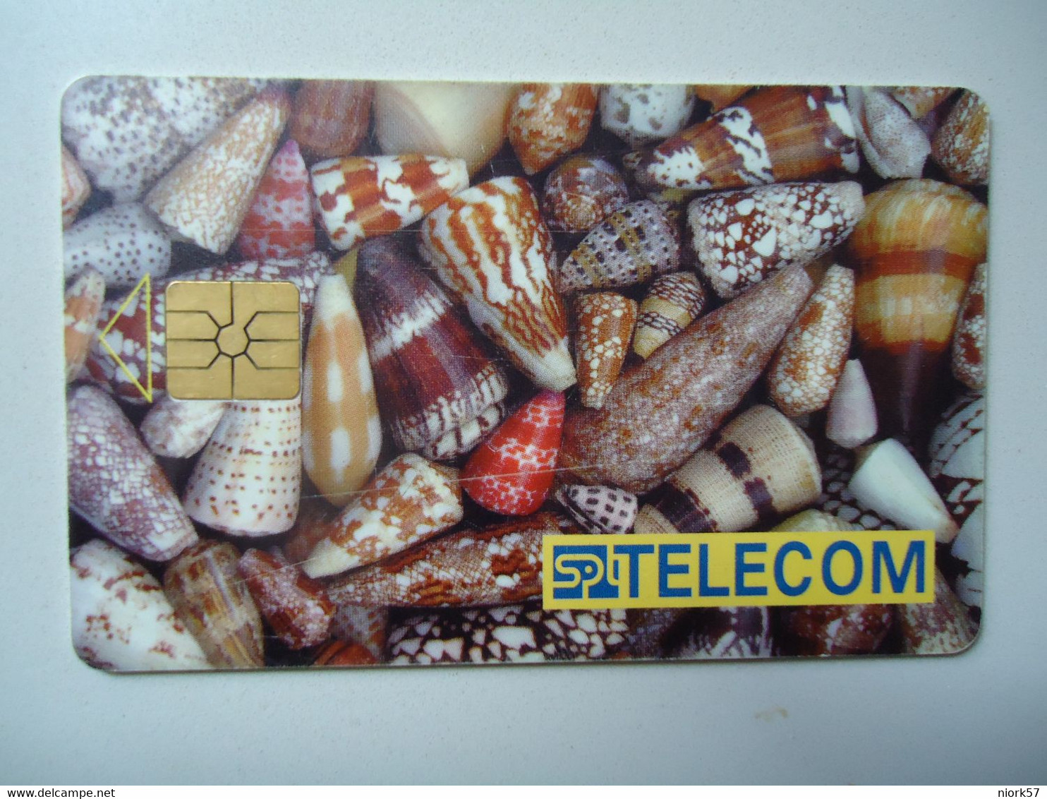 CZECH REPUBLIC USED PHONECARDS FISH FOSSILS  SHELLS - Peces