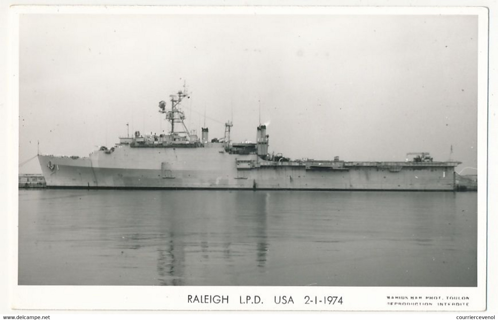 CPSM Photographique - RALEIGH L.P.D. - USA - 2/1/1974 - Guerre