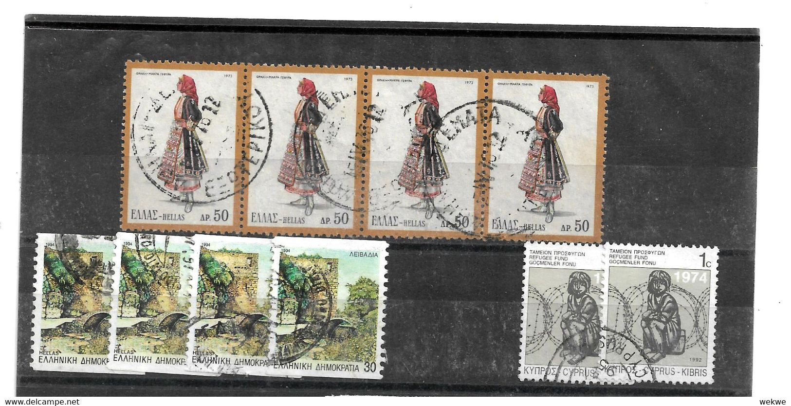 Griechenland / Zypern / Lot 002, Gestempelt  O - Collections