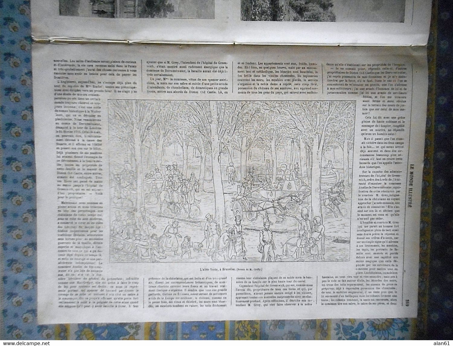 LE MONDE ILLUSTRE 24/10/1868 ESPAGNE BARCELONA MADRID CORTES PORTUGAL LISBONNE CUBA LA HAVANNE PARIS CHATS CHAMPFLEURY