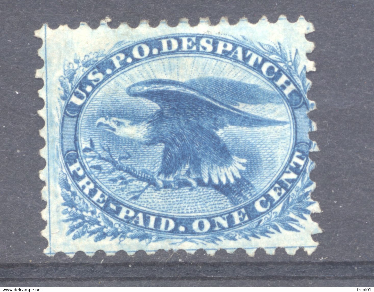 Etats-Unis, Yvert Timbre Pour Carriers 2 Louisvile Réimpression*, Scott LO6* Reprint, MH - Poste Locali