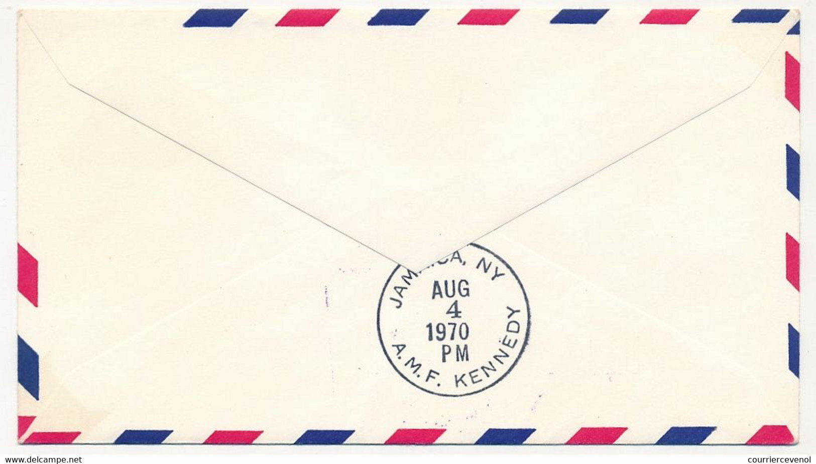 Etats Unis - Inaugural Flight New-York, Honolulu, Pago Pago, Auckland / American Airlines - Paga Pago Samoa 2 Aout 1970 - Cartas & Documentos