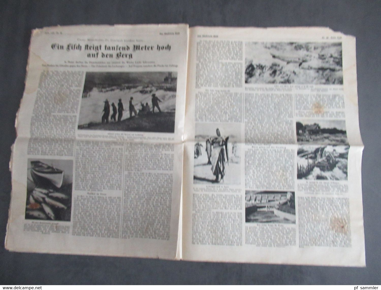 Zeitung im 2. WK vom 15.11.1941 Das Illustrierte Blatt / Frankfurter Illustrierte / Kriegspropaganda