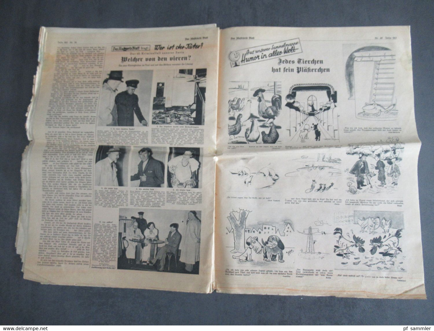 Zeitung im 2. WK vom 17.5.1941 Das Illustrierte Blatt / Frankfurter Illustrierte / Kriegspropaganda