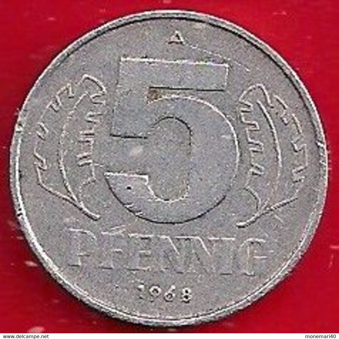 ALLEMAGNE 5 PFENNIG - 1968 - 5 Pfennig