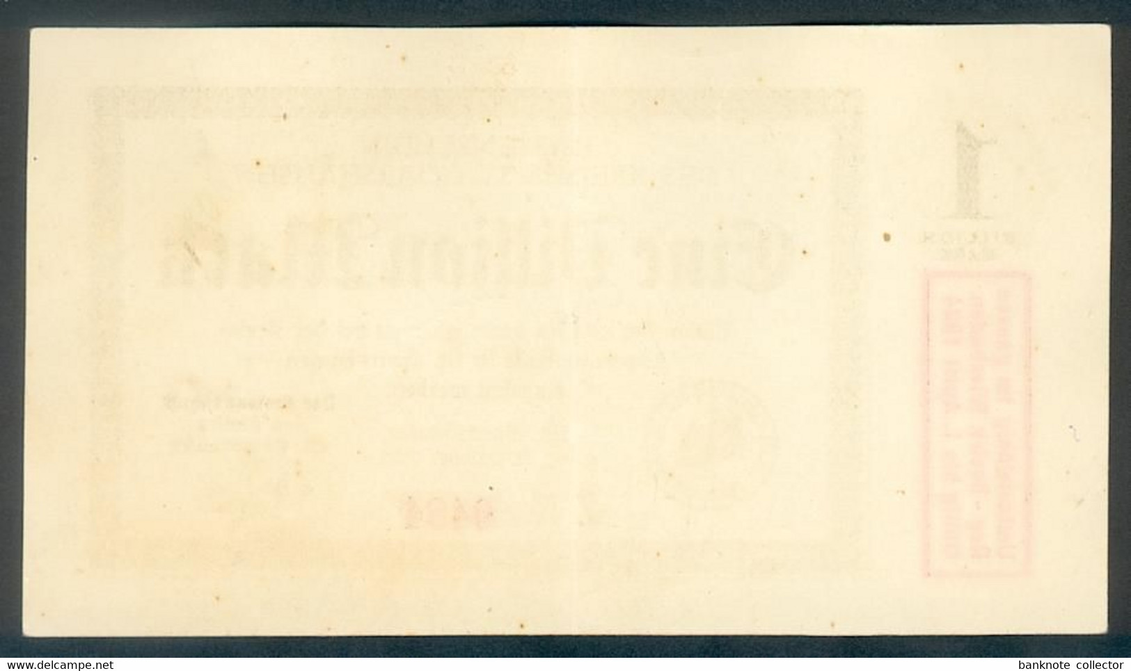 Deutschland, Germany, St. Goarshausen - 1 Billion Mark, 1923 ! - 1 Biljoen Mark