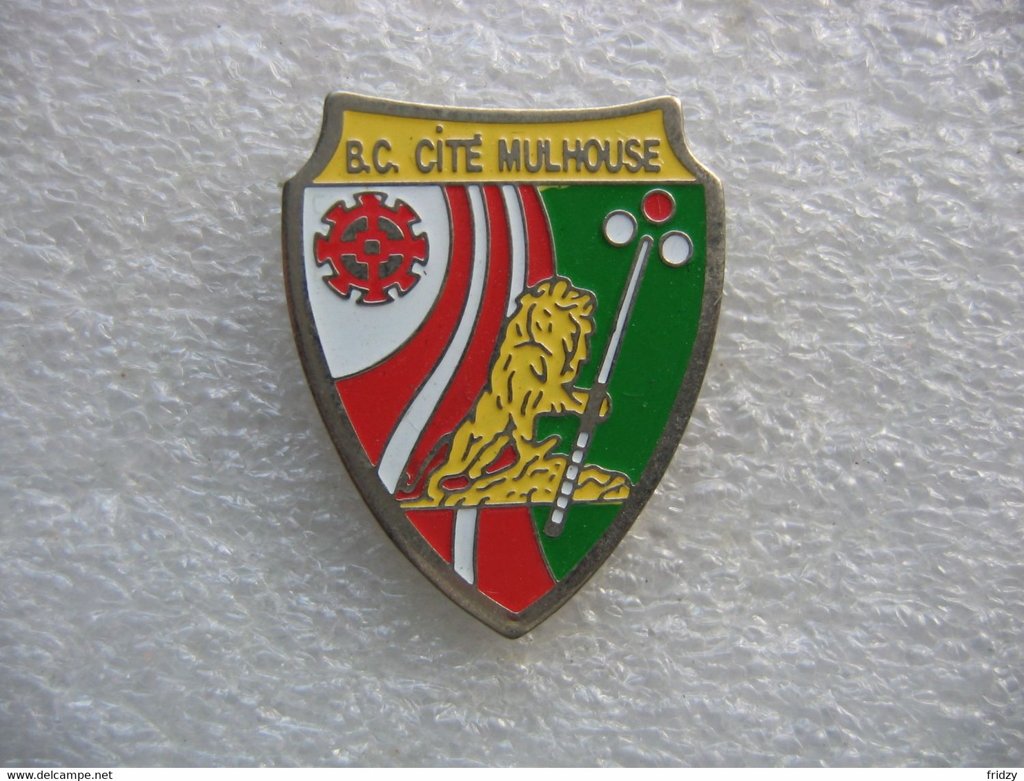 Pin's Du Billard Club De La Cité De Mulhouse - Billares