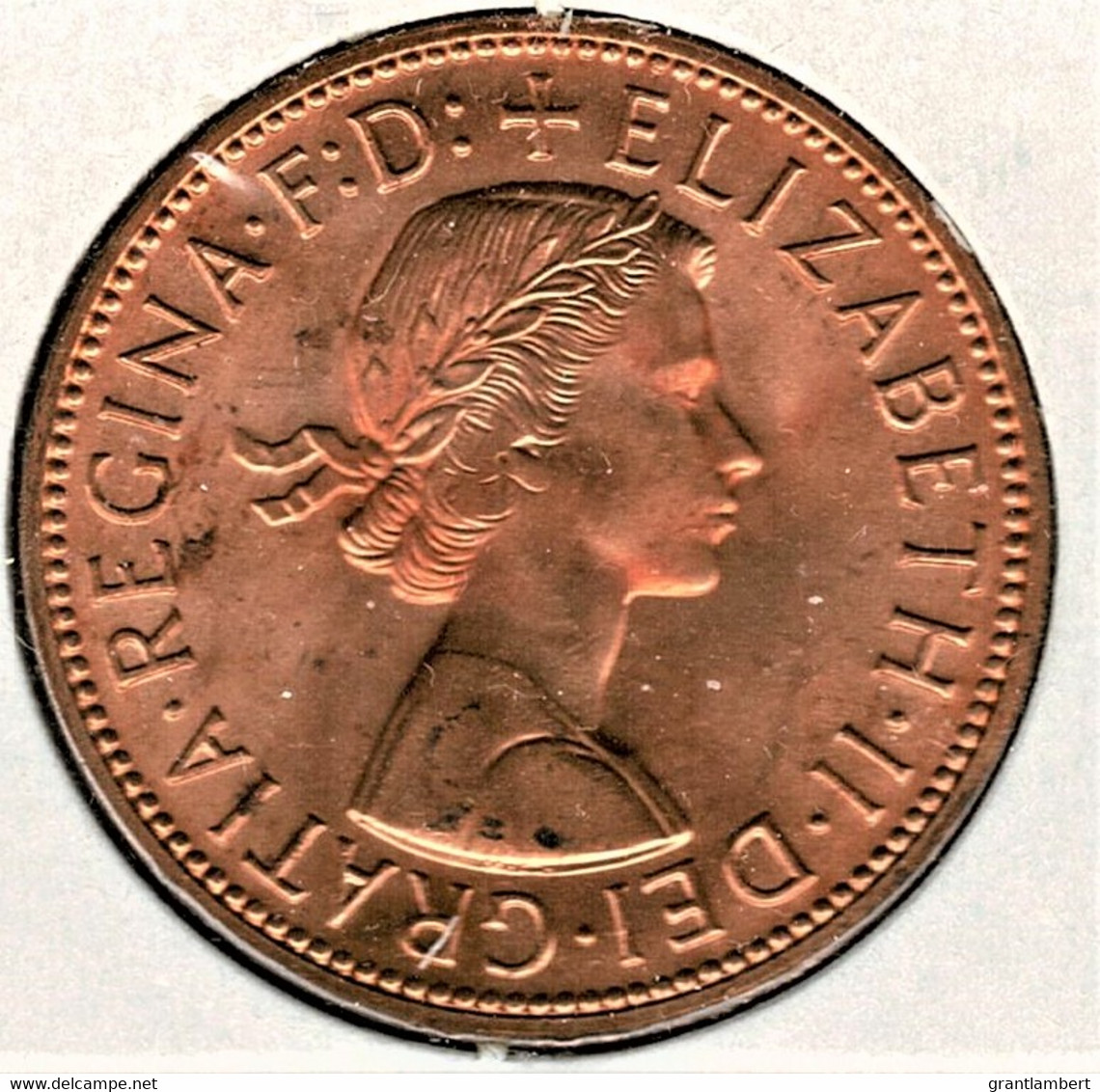 Australia 1964 Penny Full Red Unc - Ch Unc - Penny