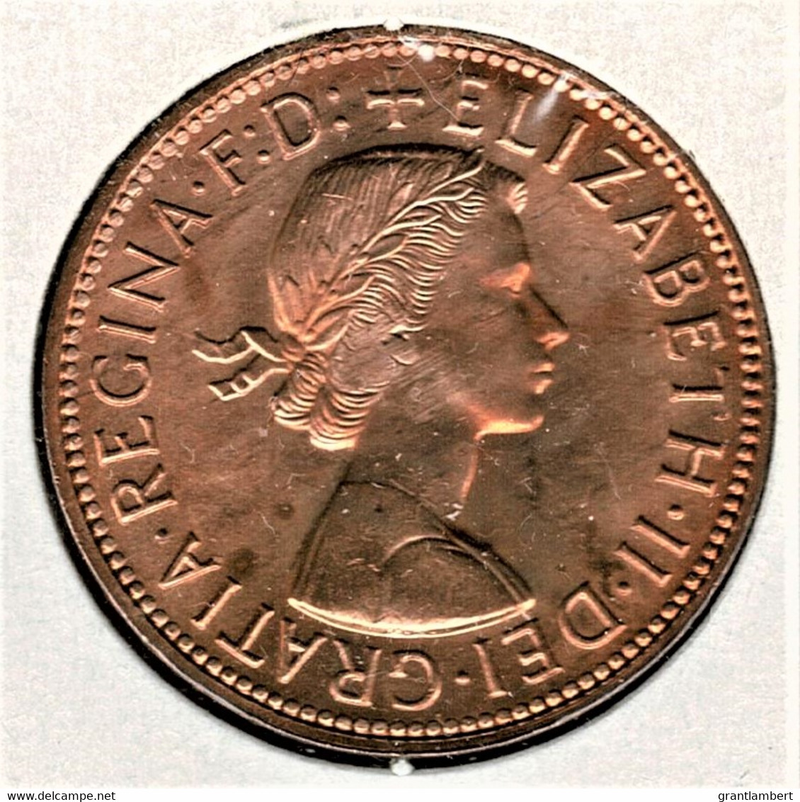 Australia 1964 Penny Full Red Unc - Penny
