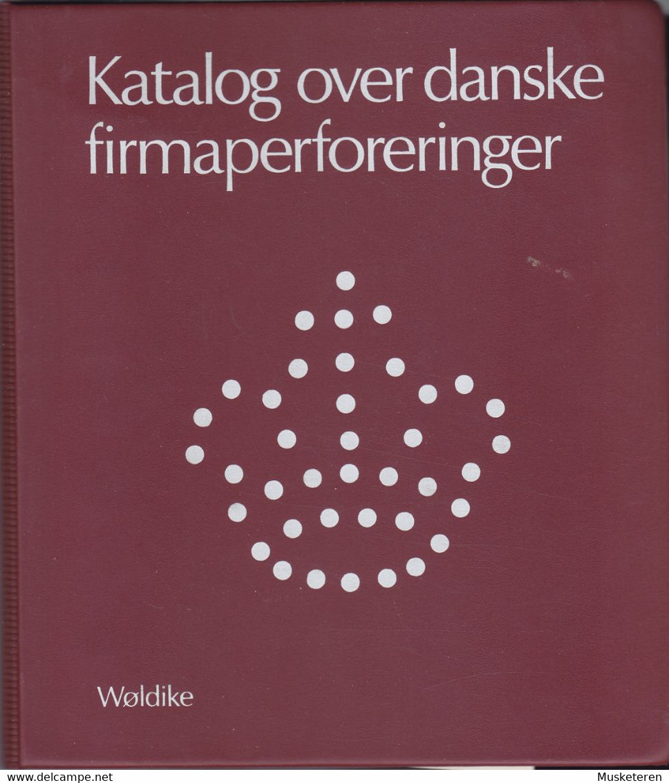 Denmark Specialized Catalogue Katalog Over Danske Firmaperforeringer Danish Perfins Peforé Firmenlochungen 1990 - Other & Unclassified