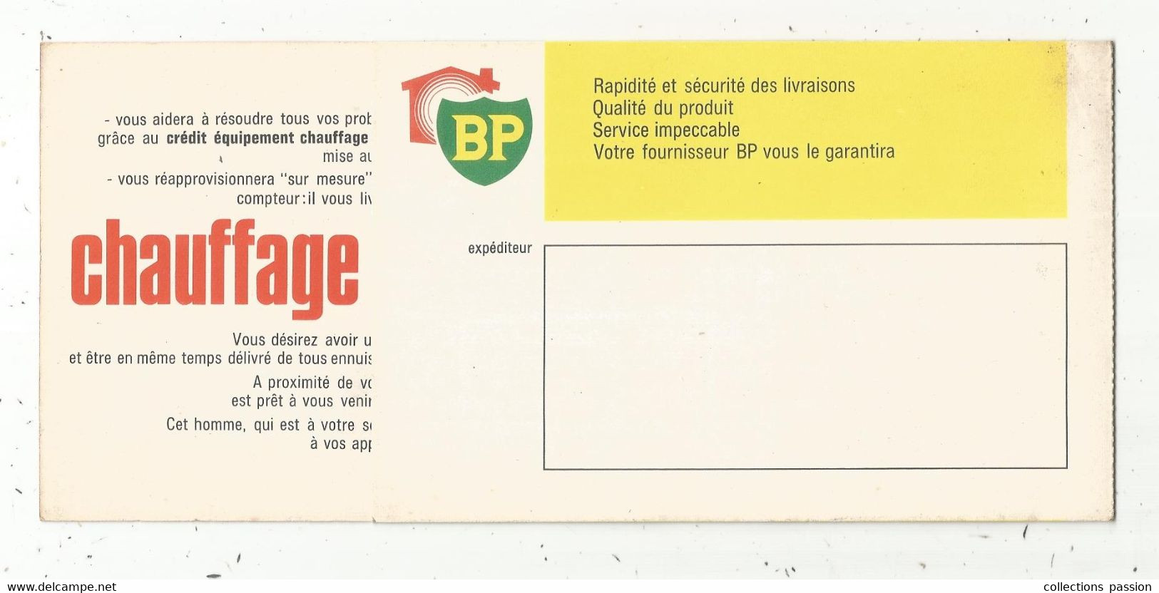 Publicité 4 Pages , BP , Carte Postale Réponse , RODIER Pèere & Fils , Civray , Vienne, 3 Scans , Frais Fr 1.85 E - Advertising