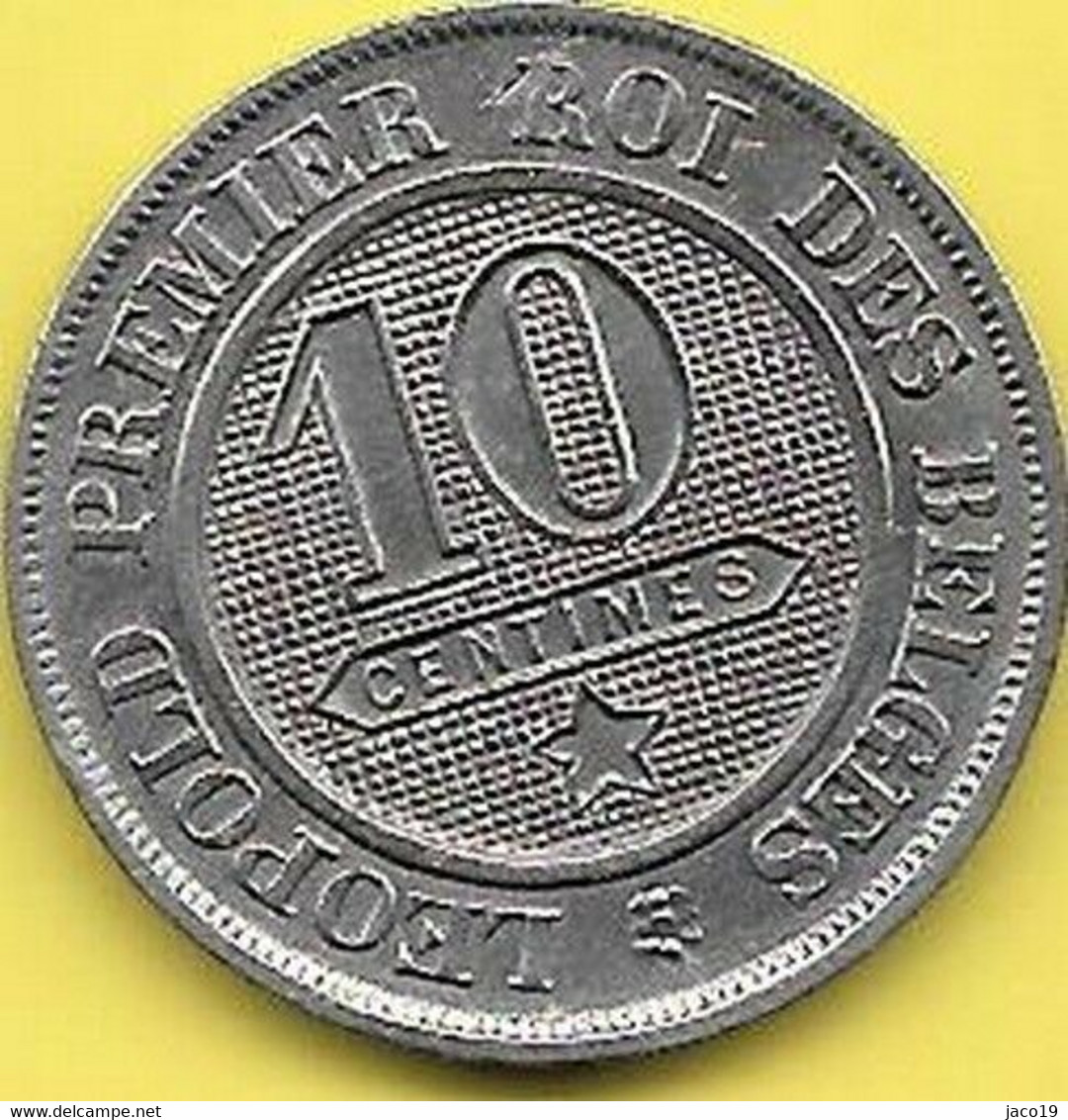 10 Centimes Léopold I 1861 Qualité++ - 10 Cents