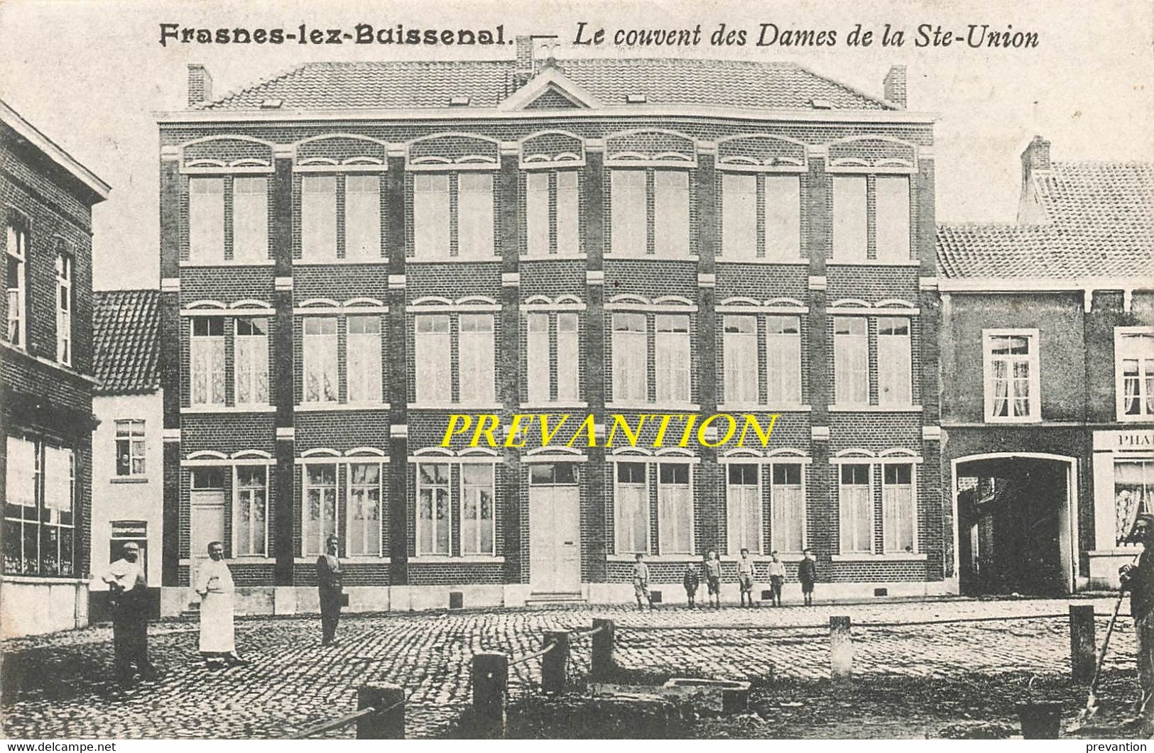 FRASNES-lez-BUISSENAL - Le Couvent Des Dames De La Sainte Union - Carte Circulé En 1907 - Frasnes-lez-Anvaing