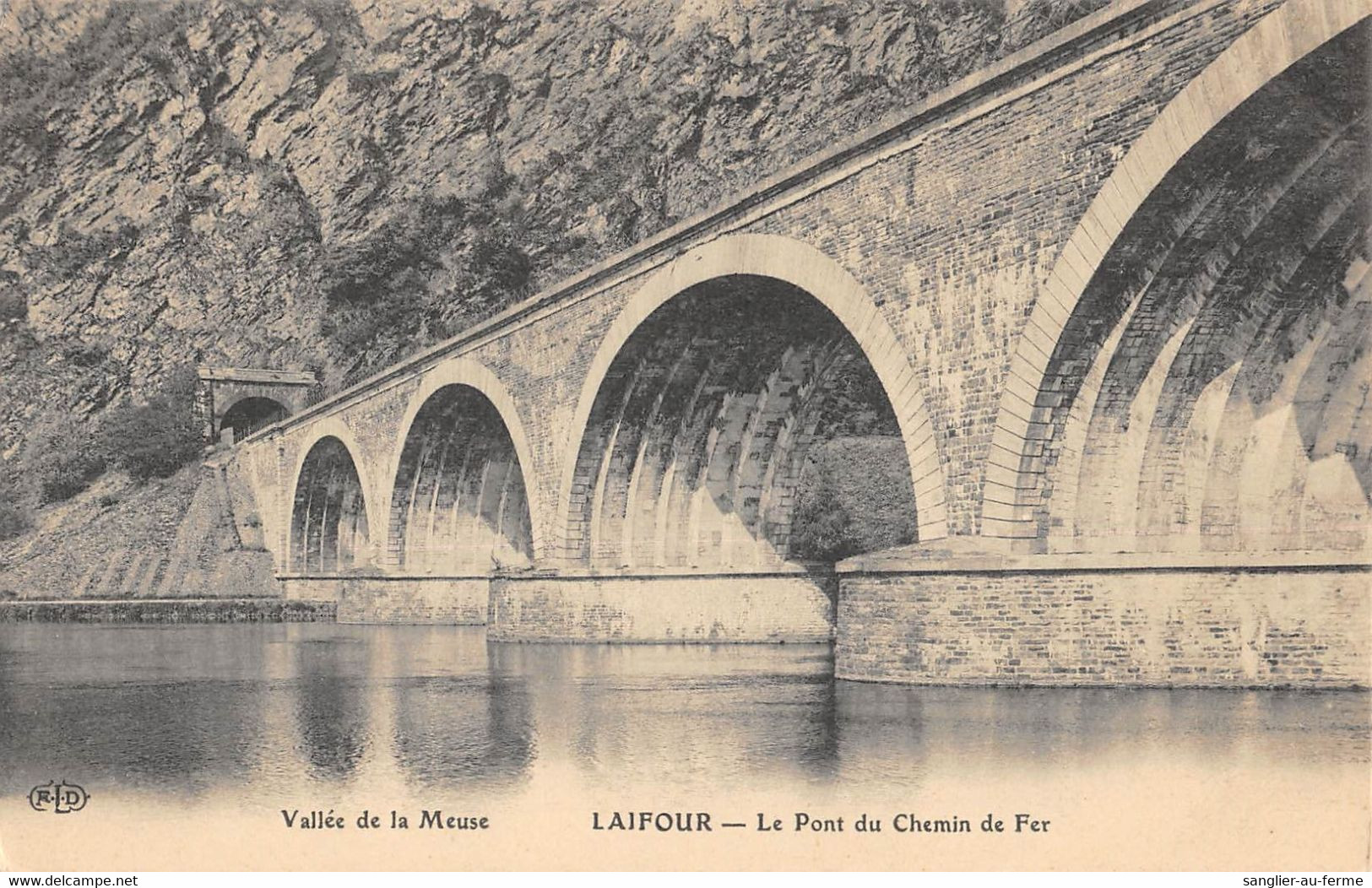 CPA 08 LAIFOUR LE PONT DU CHEMIN DE FER - Altri & Non Classificati