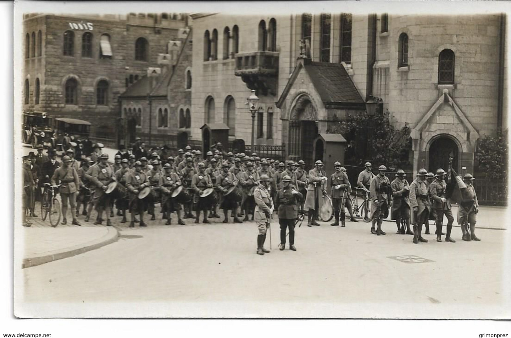 CARTE-PHOTO  WW1 ( 9 CP) FORCES FRANCAISES EN ALLEMAGNE COBLENCE (KOBLENZ ) Occupation  Des Troupes - Andere Kriege