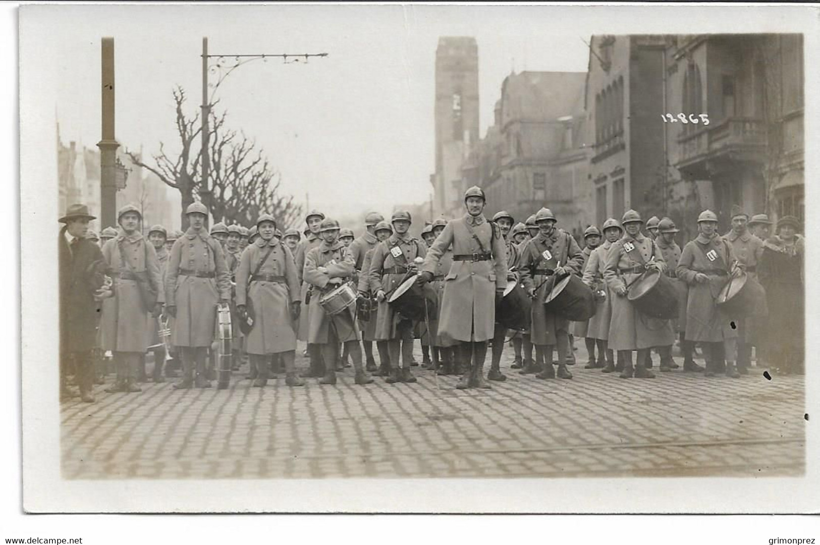 CARTE-PHOTO  WW1 ( 9 CP) FORCES FRANCAISES EN ALLEMAGNE COBLENCE (KOBLENZ ) Occupation  Des Troupes - Andere Kriege