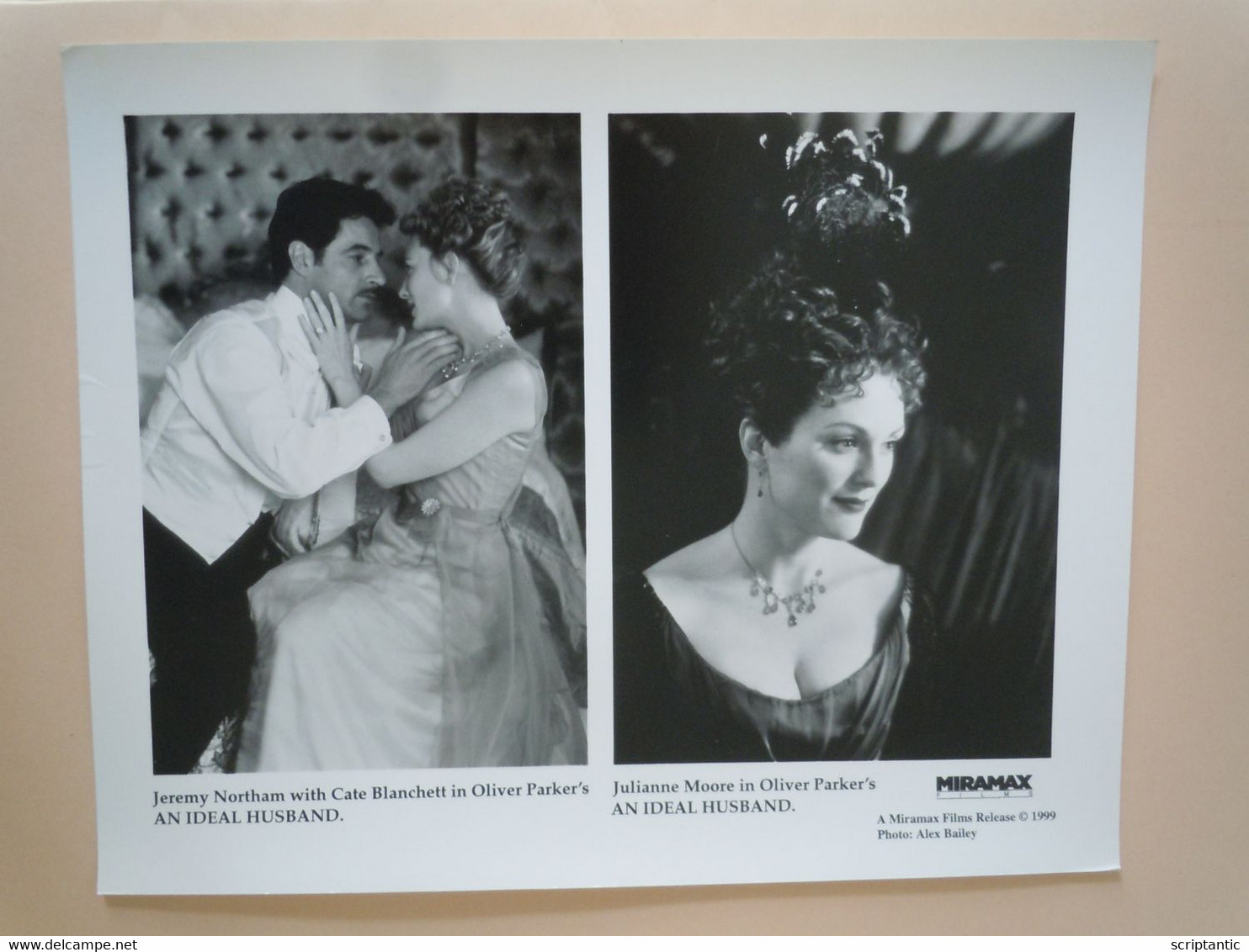 Photo D'exploitation AN IDEAL HUSBAND 1999 - Julianne MOORE - 25x20cm -  Un Mari Idéal - Photos