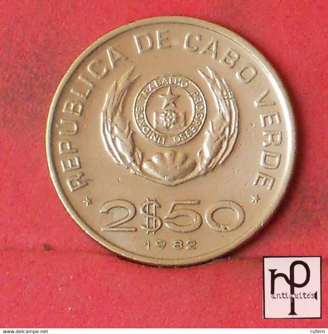 CAPE VERDE 2,5 ESCUDOS 1982 -    KM# 18 - (Nº43046) - Cabo Verde