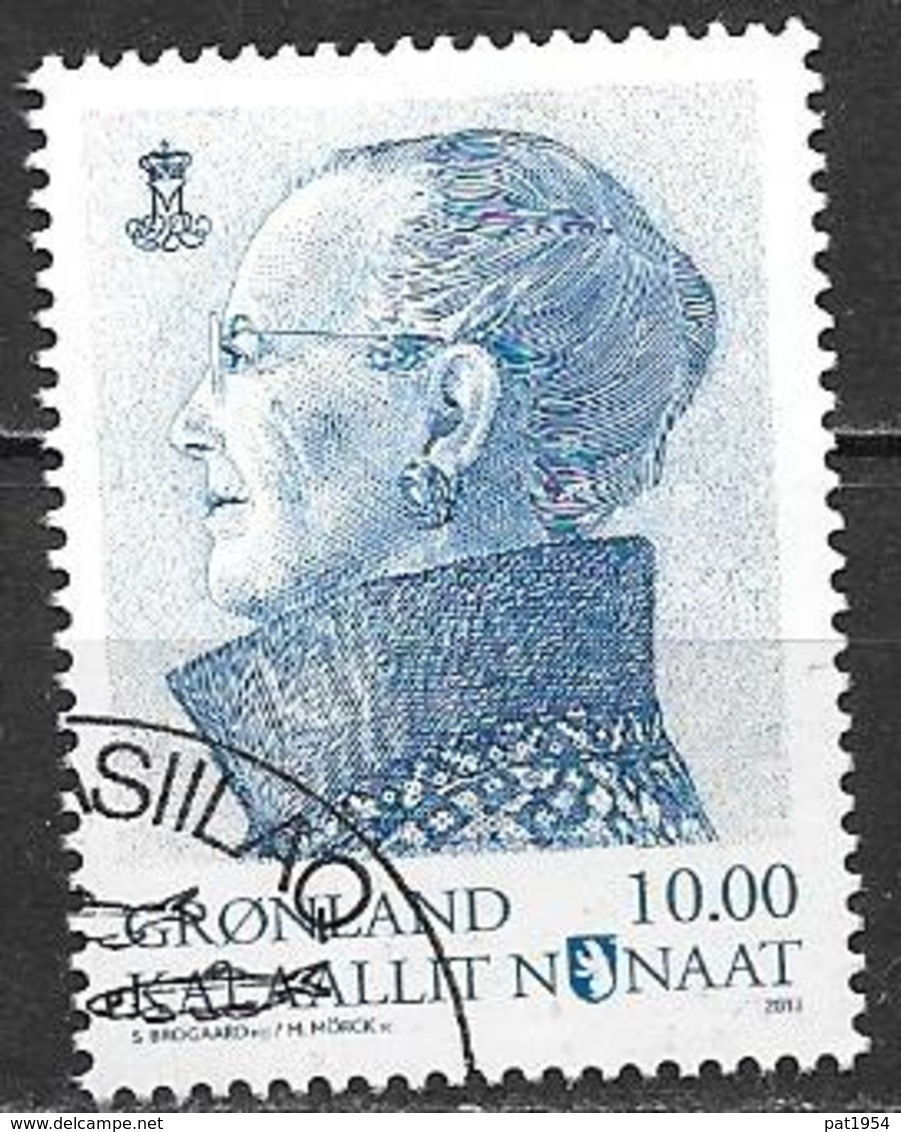 Groënland 2013, N°626 Oblitéré Reine Margrethe - Used Stamps