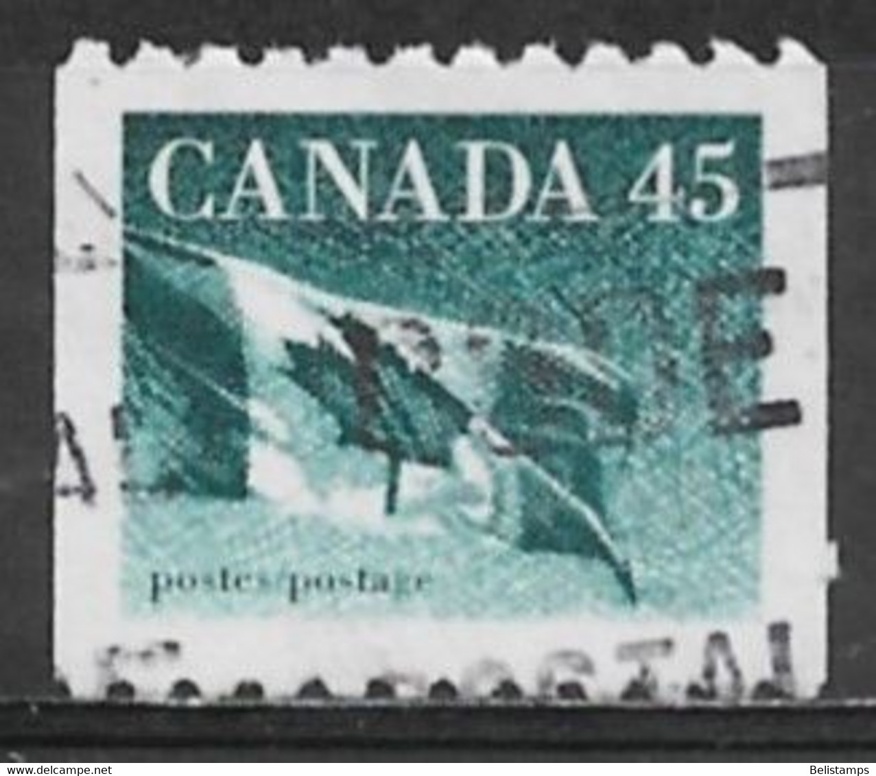 Canada 1995. Scott #1396 (U) Flag - Rollen