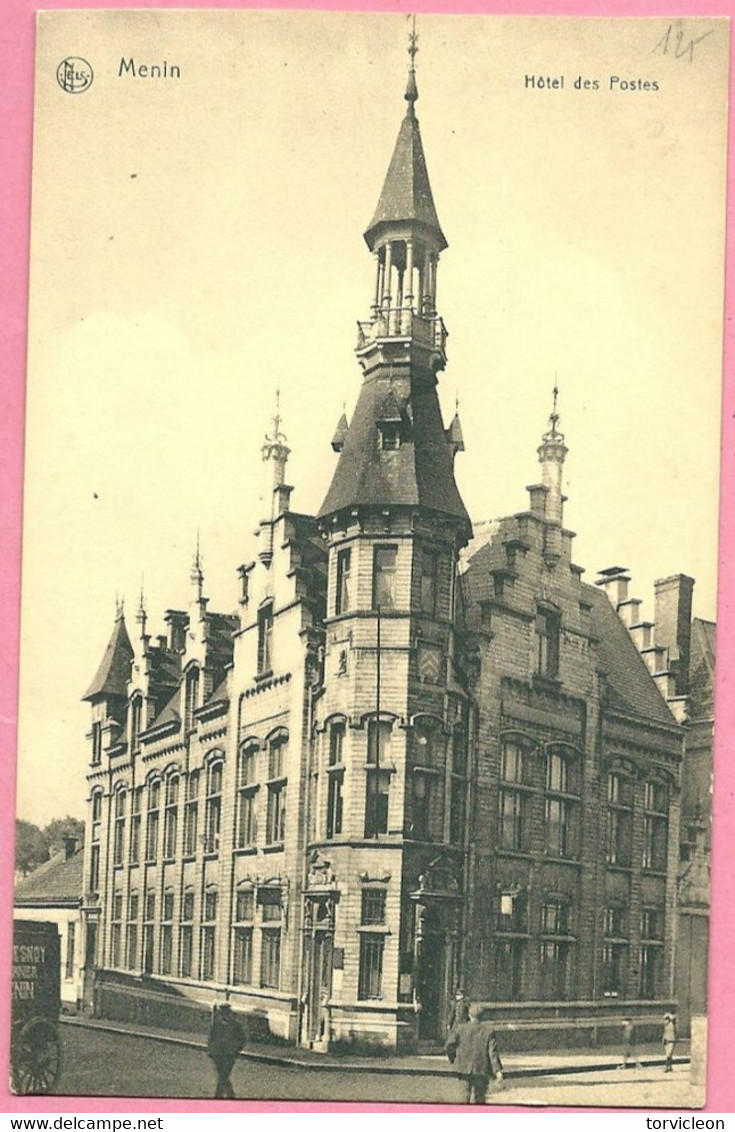 C.P Menen  = Hôtel  Des  Postes - Menen