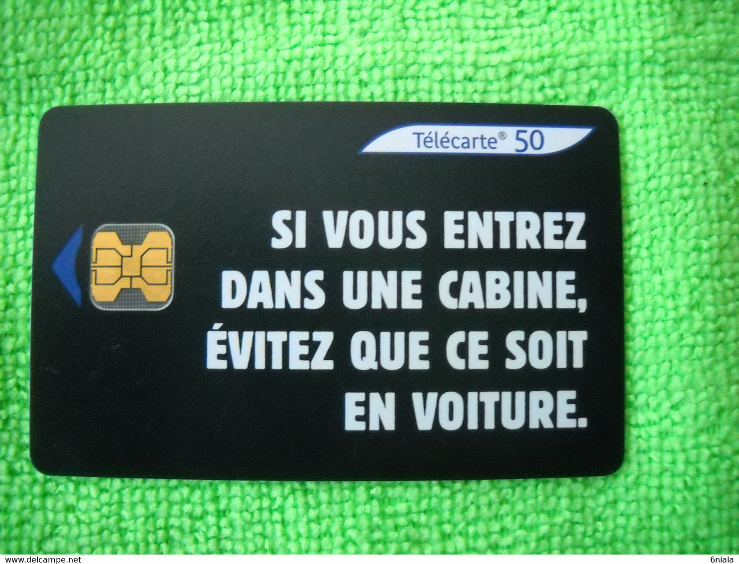 7131 Télécarte Collection   Sécurité Routière Si Vous Entrez Dans Une  Cabine..  50u  ( Recto Verso)  Carte Téléphonique - Otros & Sin Clasificación
