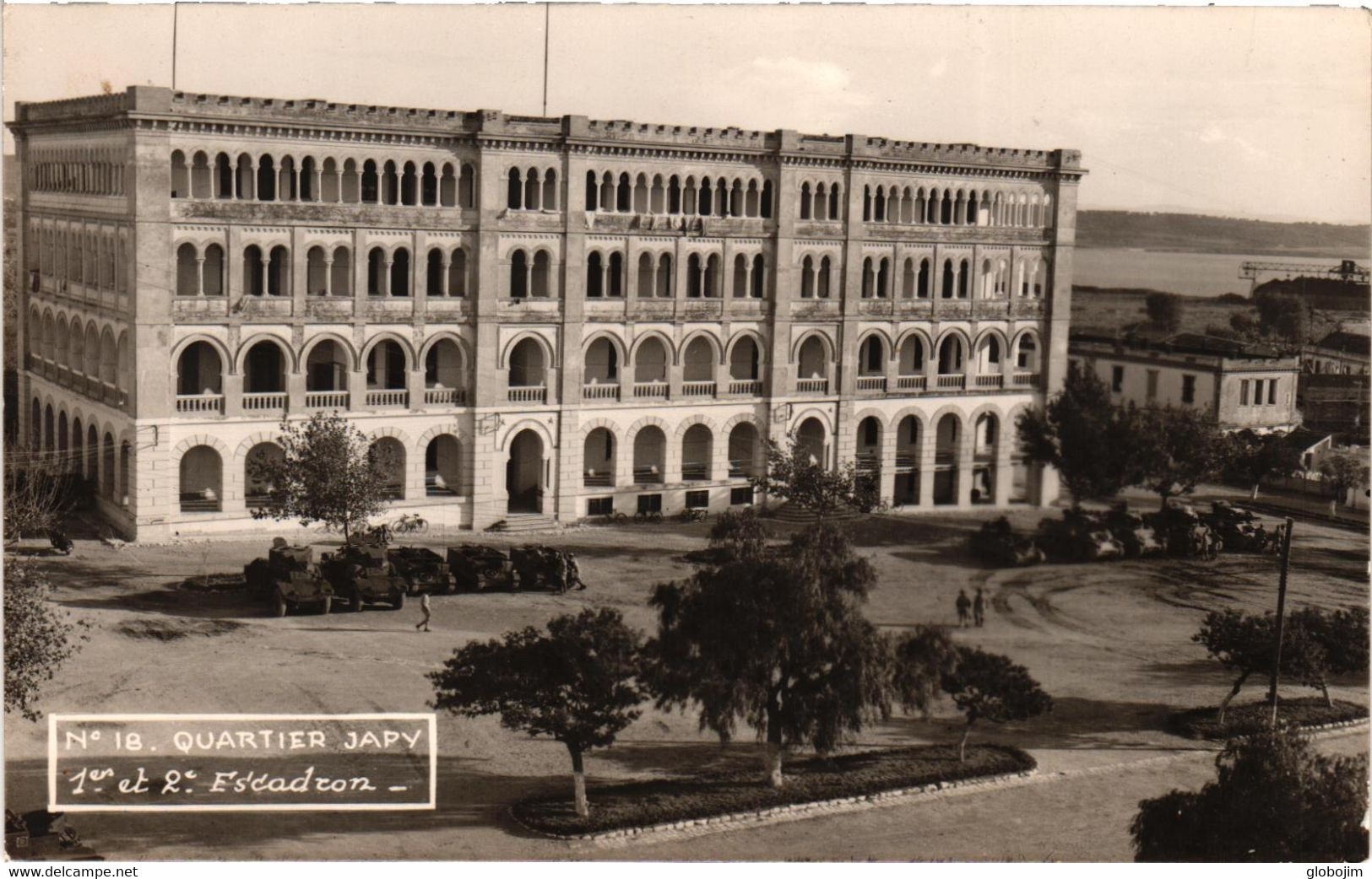 Tunisie - Bizerte - Quartier Japy - N°18 - 1er Et 2ème Escadron - Tunisie