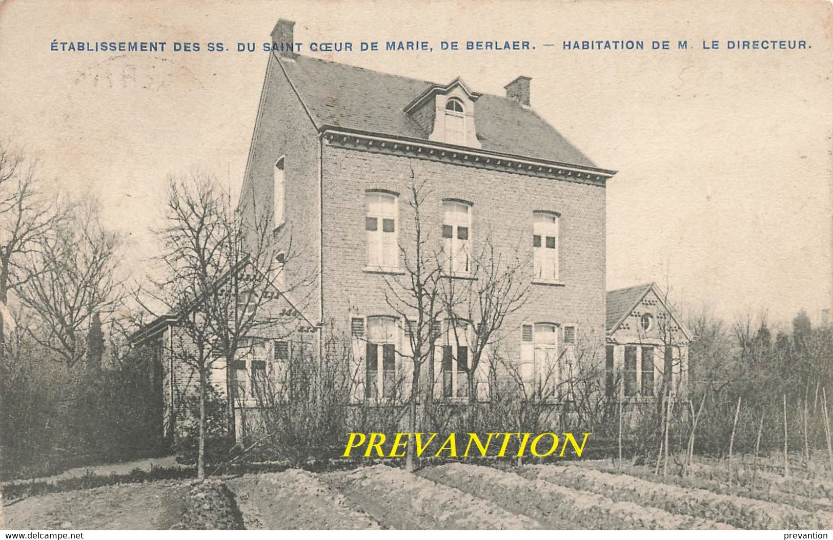 Etablissement Des SS Du Saint Coeur De Marie De BERLAER - Habitation De M. Le Directeur - Berlaar